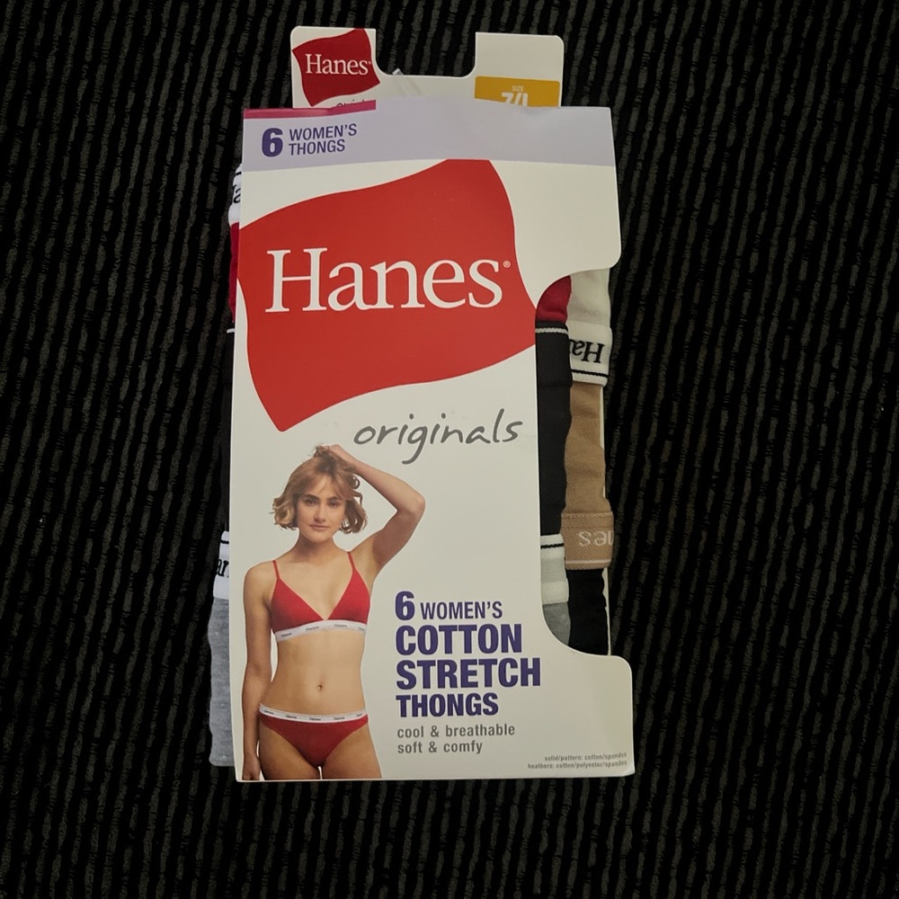 Hanes Originals Women's Thongs - Assorted Colors